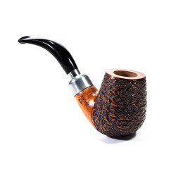 Pipe Santambrogio Rusticated Bent Billiard