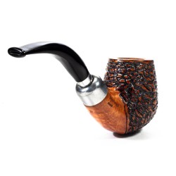 Pipe Santambrogio Rusticated Bent Billiard