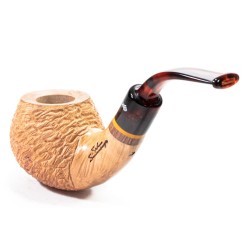 Pipe Santambrogio Rusticated Natural Bent Apple