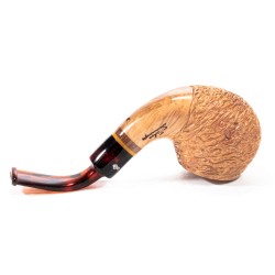 Pipe Santambrogio Rusticated Natural Bent Apple