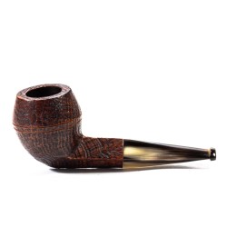 Briar Pipe Ropp Stout Sandblasted Bulldog