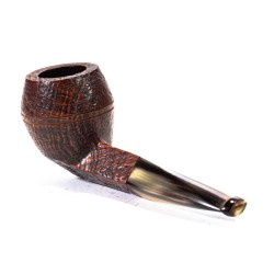 Pipa in Radica Ropp Stout Sabbiata Bulldog