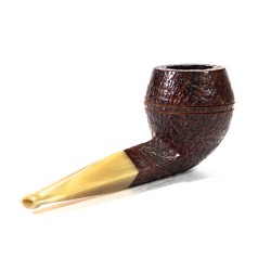 Pipa in Radica Ropp Stout Sabbiata Bulldog