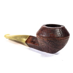 Pipa in Radica Ropp Stout Sabbiata Rhodesian