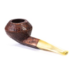 Pipa in Radica Ropp Stout Sabbiata Rhodesian