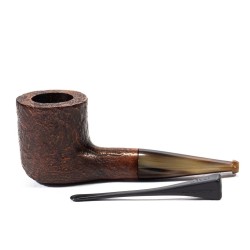 Pipa in Radica Ropp Stout Sabbiata Pot