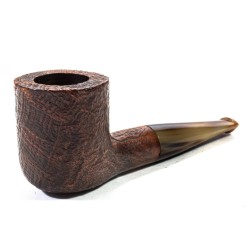 Pipa in Radica Ropp Stout Sabbiata Pot