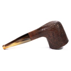 Pipa in Radica Ropp Stout Sabbiata Pot