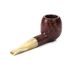 Pipa in Radica Ropp Stout Sabbiata Apple