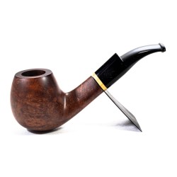 Pipa in Radica Ropp Art Déco Liscia 63 Bent Apple