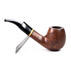Briar Pipe Ropp Art Déco Smooth 63 Bent Apple