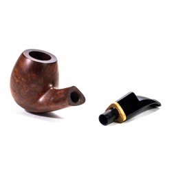 Briar Pipe Ropp Art Déco Smooth 63 Bent Apple