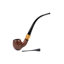 Briar Pipe Ropp Bon Goût Smooth Bent Apple