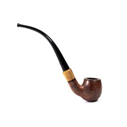 Briar Pipe Ropp Bon Goût Smooth Bent Apple