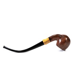 Briar Pipe Ropp Bon Goût Smooth Bent Apple