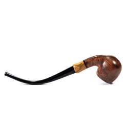Briar Pipe Ropp Bon Goût Smooth Bent Apple