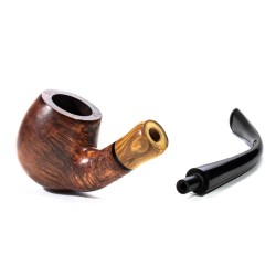 Briar Pipe Ropp Bon Goût Smooth Bent Apple