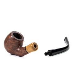 Briar Pipe Ropp Bon Goût Smooth Bent Apple
