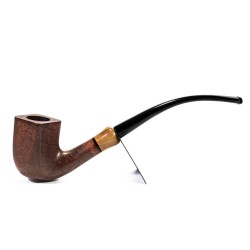 Briar Pipe Ropp Bon Goût Smooth Bent Billiard