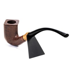 Briar Pipe Ropp Bon Goût Smooth Bent Billiard