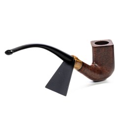 Briar Pipe Ropp Bon Goût Smooth Bent Billiard