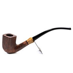 Briar Pipe Ropp Bon Goût Smooth Bent Billiard