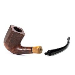 Briar Pipe Ropp Bon Goût Smooth Bent Billiard