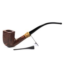 Briar Pipe Ropp Bon Goût Smooth Bent Billiard