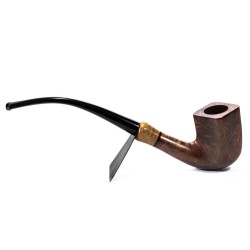 Briar Pipe Ropp Bon Goût Smooth Bent Billiard