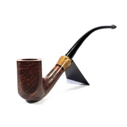 Briar Pipe Ropp Bon Goût Smooth Bent Billiard