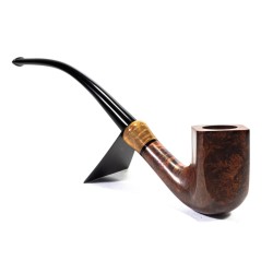 Briar Pipe Ropp Bon Goût Smooth Bent Billiard