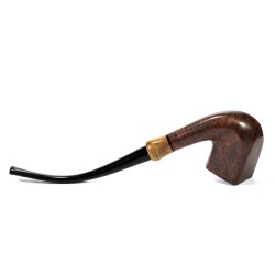 Briar Pipe Ropp Bon Goût Smooth Bent Billiard