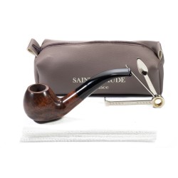 Briar Pipe Saint Claude Starter Set Smooth Bent Apple