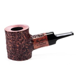 Pipe Talamona Calabash Reverse Rusticated Poker