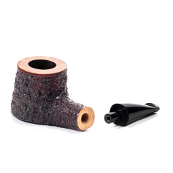 Pipa in Radica Radice Rind Rusticata Pot
