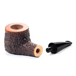 Pipa in Radica Radice Rind Rusticata Pot