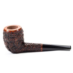 Pipa in Radica Radice Rind Rusticata Billiard