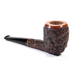 Pipa in Radica Radice Rind Rusticata Billiard