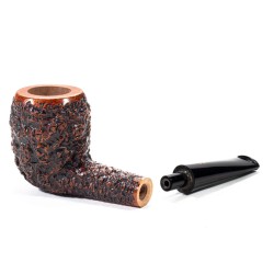 Pipa in Radica Radice Rind Rusticata Billiard