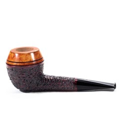 Pipa in Radica Radice Rind Rusticata Bulldog