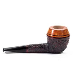 Pipa in Radica Radice Rind Rusticata Bulldog