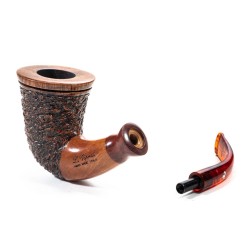 Pipa Luigi Viprati Rusticata Calabash
