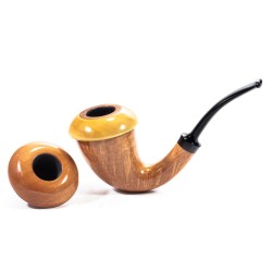 Pipa in Radica C-Pipe Gruppo 16 Liscia Calabash