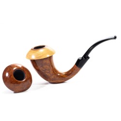 Pipa in Radica C-Pipe Gruppo 4 Liscia Calabash