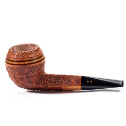 Briar Pipe Radice Rind Rusticated Bulldog