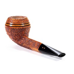 Briar Pipe Radice Rind Rusticated Bulldog