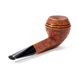 Briar Pipe Radice Rind Rusticated Bulldog
