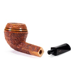 Briar Pipe Radice Rind Rusticated Bulldog