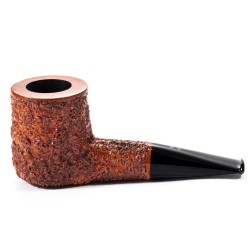 Briar Pipe Radice Rind Rusticated Billiard