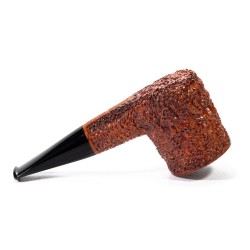 Briar Pipe Radice Rind Rusticated Billiard